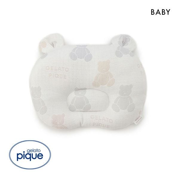 ジェラートピケ キッズアンドベイビー gelato pique Kids＆Baby 【BABY】ベア3重ガーゼピロー ジェラピケ