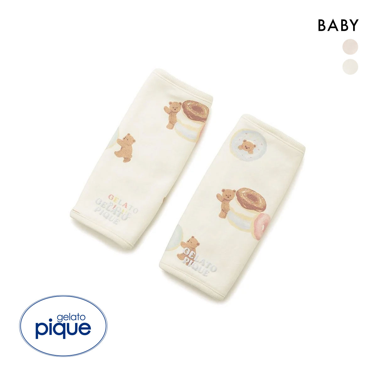 ジェラートピケ キッズアンドベイビー ベビー ドーナツベア柄サッキングパッド ジェラピケ gelato pique Kids＆Baby BABY(CR-クリーム-Free)