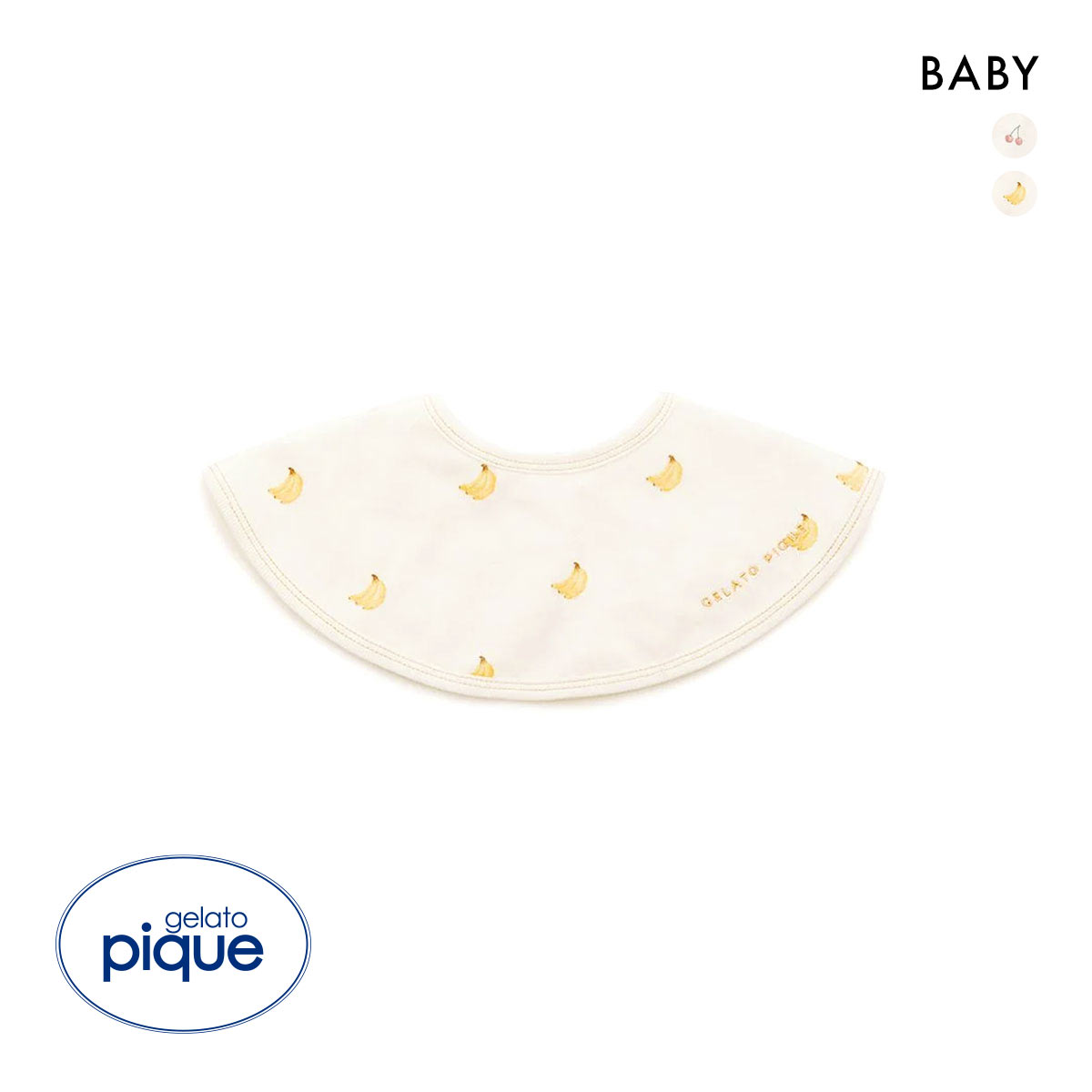ジェラートピケ キッズアンドベイビー ベビー フルーツ柄スタイ ジェラピケ gelato pique Kids＆Baby BABY(YE-イエロー-Free)
