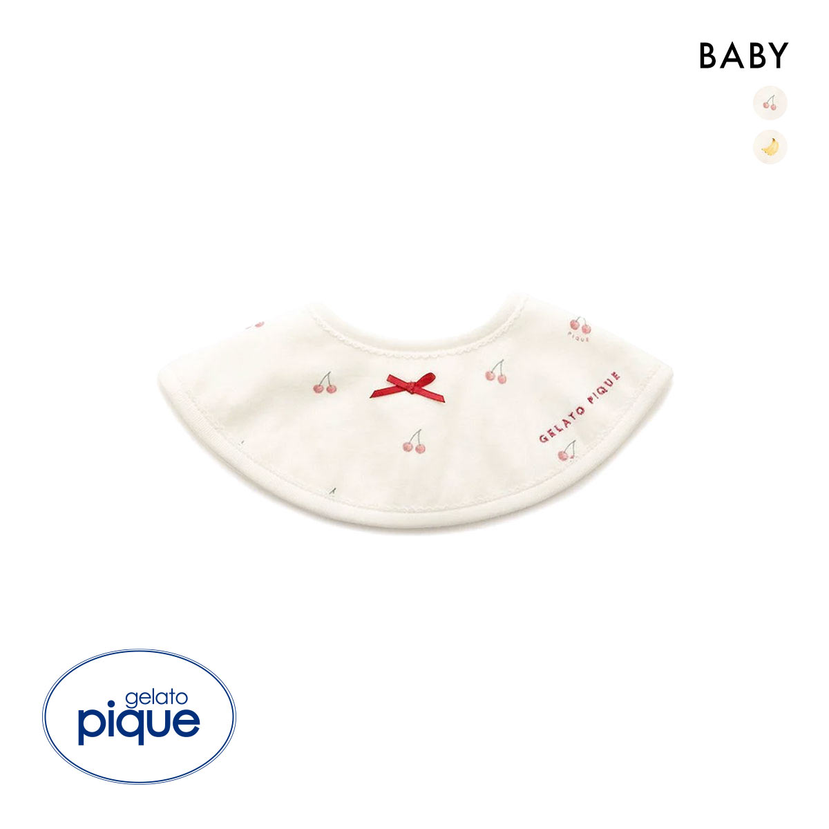 ジェラートピケ キッズアンドベイビー ベビー フルーツ柄スタイ ジェラピケ gelato pique Kids＆Baby BABY