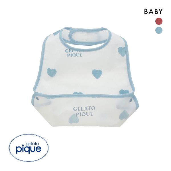 ジェラートピケ キッズアンドベイビー ベビー ハート柄お食事スタイ ジェラピケ gelato pique Kids＆Baby BABY