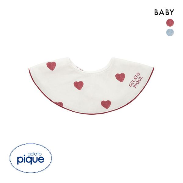 【メール便(5)】 ジェラートピケ キッズアンドベイビー ベビー ハート柄スタイ ジェラピケ gelato pique Kids&Baby BABY 【メール便(5)】 ジェラートピケ キッズアンドベイビー ベビー ハート柄スタイ ジェラピケ gelato pique Kids&Baby BABY