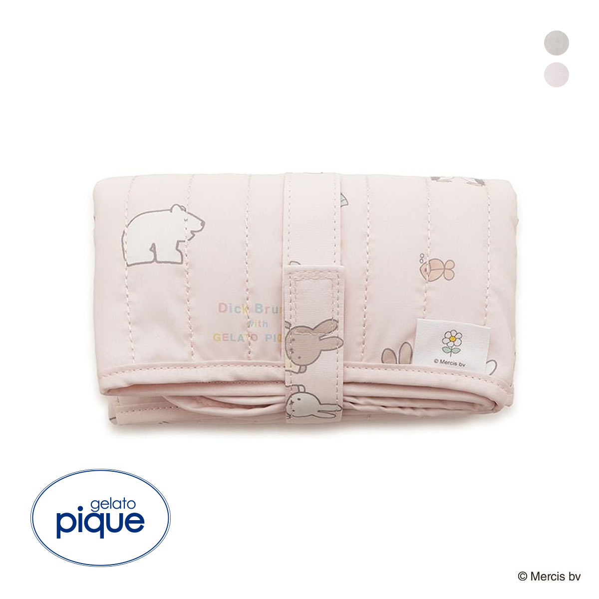 ジェラートピケ Dick Bruna キッズアンドベイビー ベビー キルティングおむつシート ジェラピケ gelato pique Kids＆Baby BABY(PI-ピンク-Free)