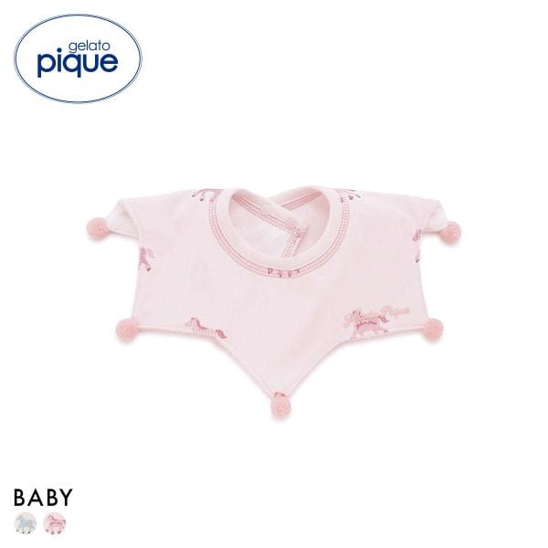 ジェラートピケ キッズアンドベイビー ベビー ポニー柄スタイ ジェラピケ gelato pique