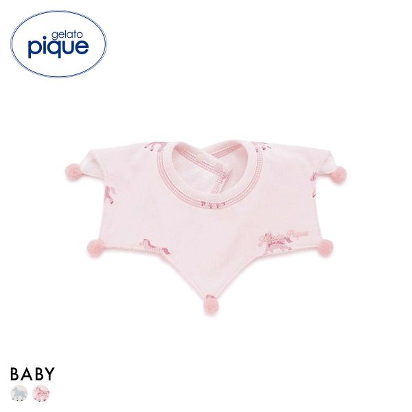 ジェラートピケ キッズアンドベイビー ベビー ポニー柄スタイ ジェラピケ gelato pique