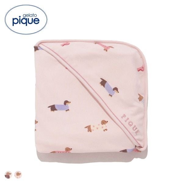 ジェラートピケ キッズアンドベイビー ベビー ダックスフンド柄ブランケット ジェラピケ gelato pique Kids＆Baby BABY