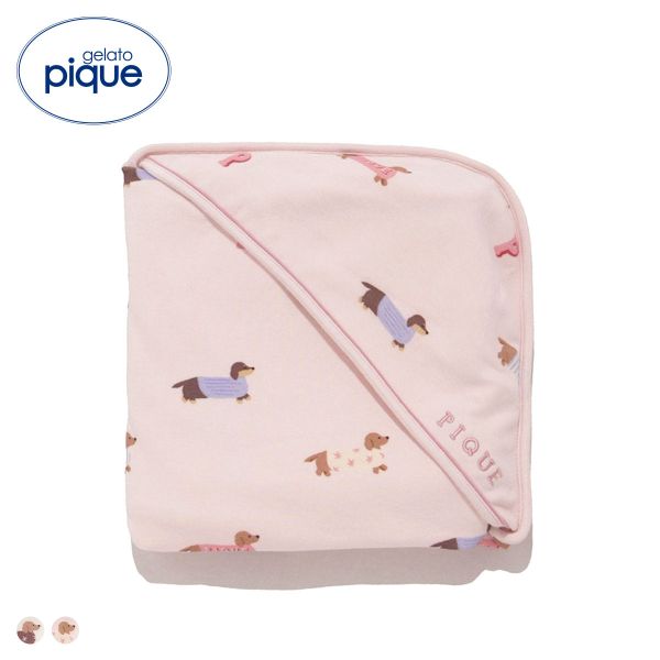 ジェラートピケ キッズアンドベイビー ベビー ダックスフンド柄ブランケット ジェラピケ gelato pique Kids＆Baby BABY