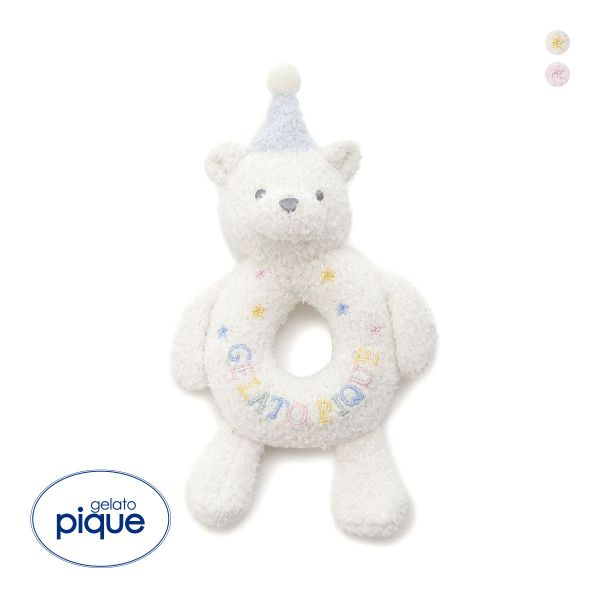 ジェラートピケ キッズアンドベイビー ベビー エアリーモコアニバーサリーベアラトル ジェラピケ gelato pique Kids＆Baby BABY