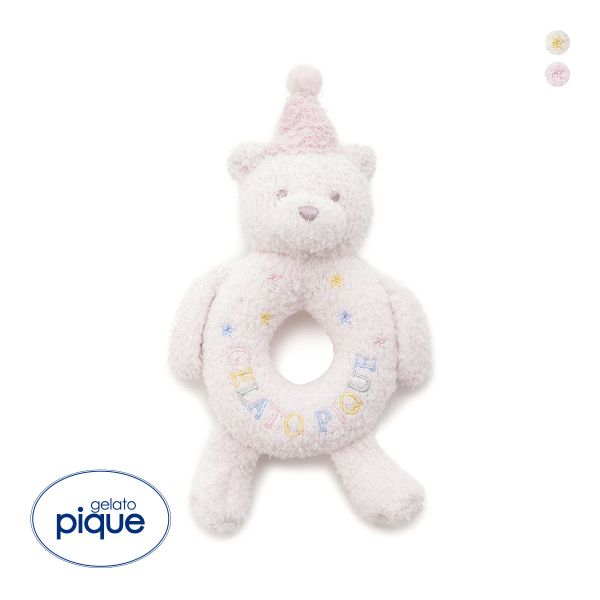 ジェラートピケ キッズアンドベイビー ベビー エアリーモコアニバーサリーベアラトル ジェラピケ gelato pique Kids＆Baby BABY