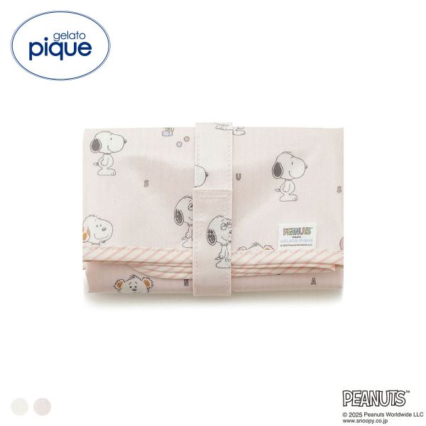 ジェラートピケ キッズアンドベイビー gelato pique PEANUTS PUPPIES 総柄おむつシート トイボックス柄 ジェラピケ スヌーピー