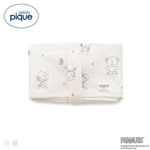 ジェラートピケ キッズアンドベイビー gelato pique PEANUTS PUPPIES 総柄おむつシート トイボックス柄 ジェラピケ スヌーピー