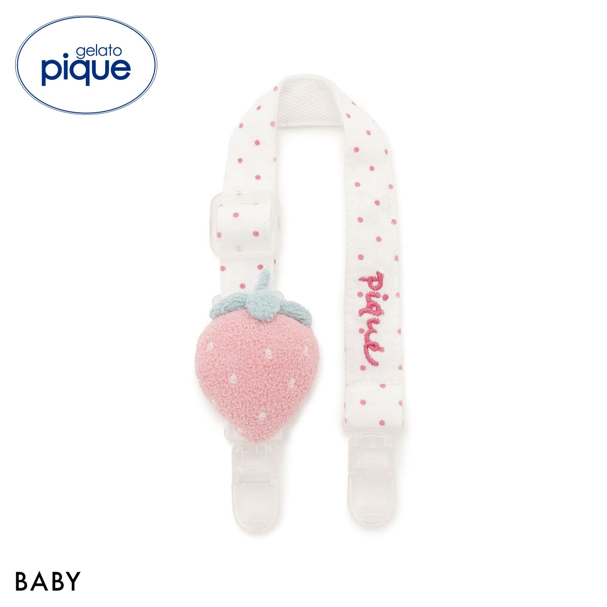 ジェラートピケ キッズアンドベイビー ベビー エアリーモコストロベリーマルチクリッ ジェラピケ gelato pique Kids＆Baby BABY(PI-ピンク-Free)