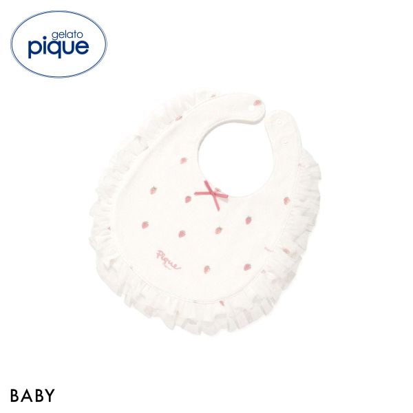 ジェラートピケ キッズアンドベイビー ベビー ストロベリー柄チュールスタイ ジェラピケ gelato pique Kids＆Baby BABY