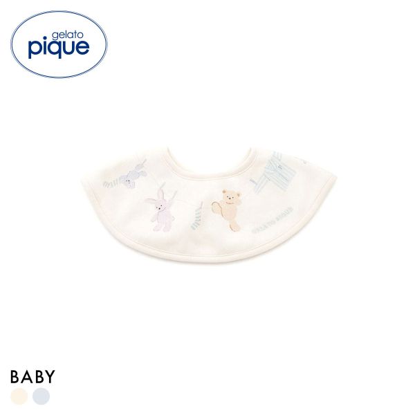ジェラートピケ キッズアンドベイビー ベビー ウォッシングアニマル柄スタイ ジェラピケ gelato pique Kids＆Baby BABY