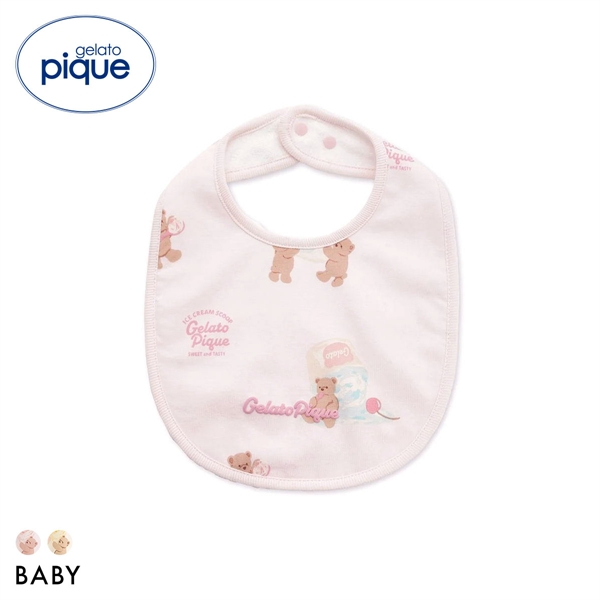 ジェラートピケ キッズアンドベイビー ベビー アイスクリームベア柄スタイ ジェラピケ gelato pique Kids＆Baby BABY