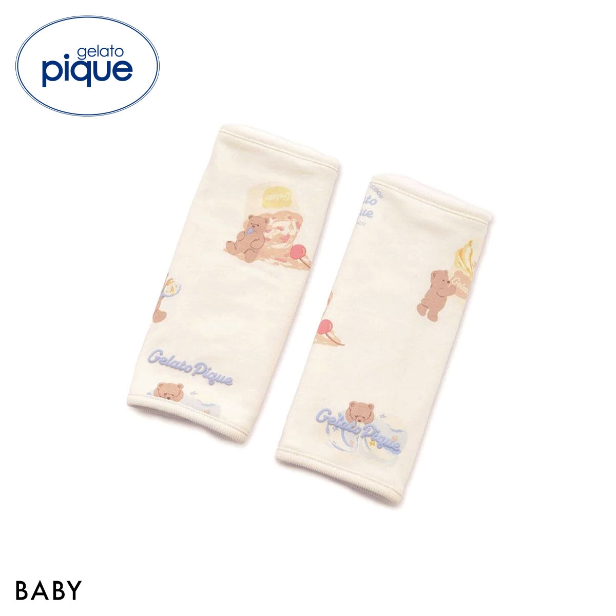 ジェラートピケ キッズアンドベイビー ベビー アイスクリームベア柄サッキングパッド ジェラピケ gelato pique Kids＆Baby BABY(CR-クリーム-Free)