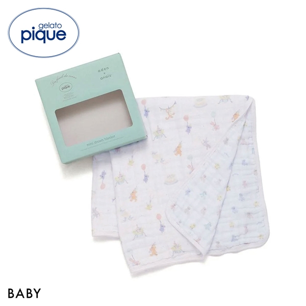 ジェラートピケ キッズアンドベイビー ベビー aden+anais BABY リバーシブルブランケット/ミニ BOX付き ジェラピケ gelato pique Kids＆Baby Baby