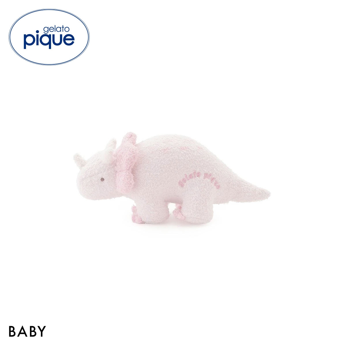 ジェラートピケ キッズアンドベイビー ベビー エアリーモコダイナソーラトル ジェラピケ gelato pique Kids＆Baby BABY(PI-ピンク-Free)