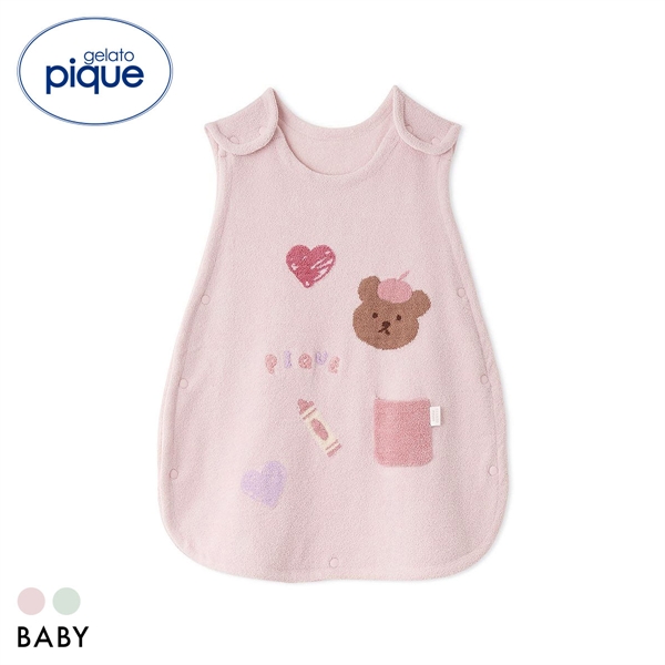 ジェラートピケ キッズアンドベイビー ベビー エアリーモコドローイングベアスリーパー ジェラピケ gelato pique Kids＆Baby BABY