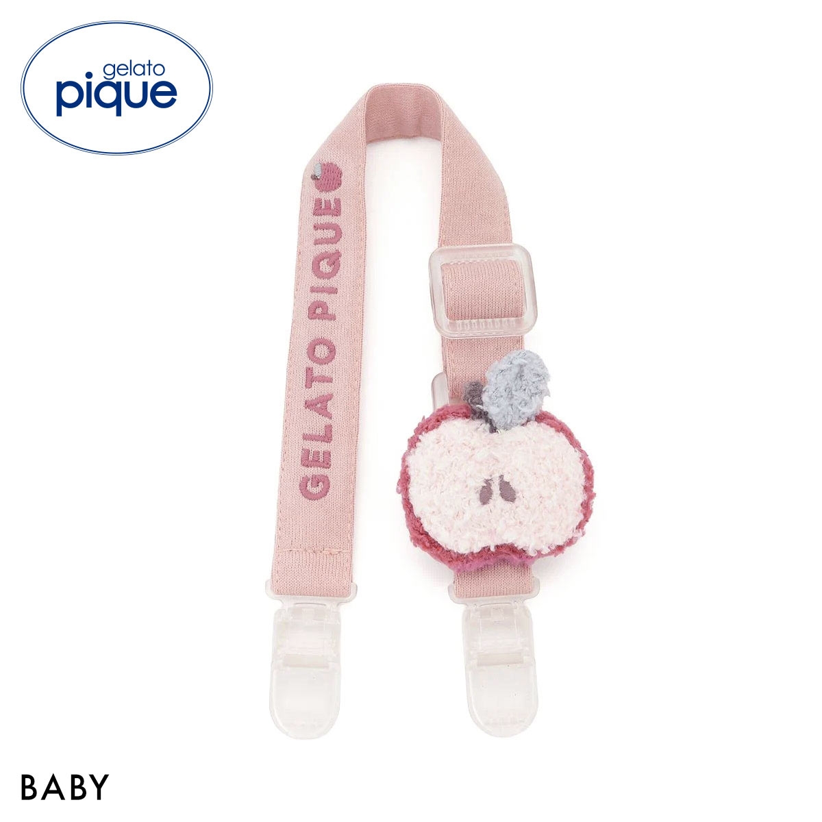 ジェラートピケ キッズアンドベイビー ベビー ベビモコリンゴマルチクリップ ジェラピケ gelato pique Kids＆Baby BABY(PI-ピンク-Free)