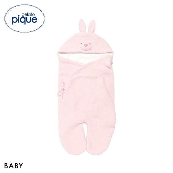 ジェラートピケ キッズアンドベイビー ベビー 販路限定 パウダーアニマルおくるみ うさぎ ジェラピケ gelato pique Kids＆Baby BABY