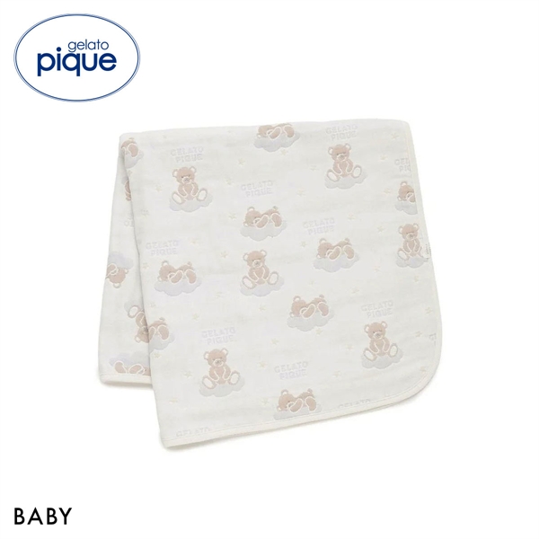 ジェラートピケ キッズアンドベイビー ベビー ドリーミーベア柄6重ガーゼブランケット ジェラピケ gelato pique Kids＆Baby BABY