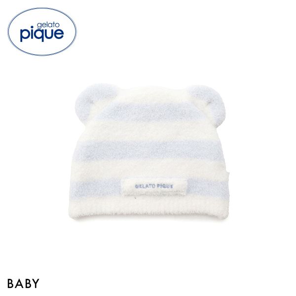 ジェラートピケ キッズアンドベイビー ベビー エアリーモコベアキャップ ジェラピケ gelato pique Kids＆Baby BABY
