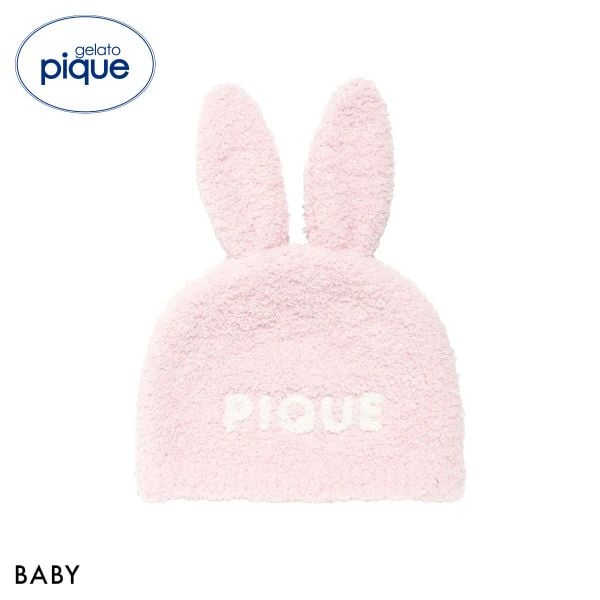 ジェラートピケ キッズアンドベイビー ベビー パウダーアニマルキャップ うさぎ ジェラピケ gelato pique Kids＆Baby BABY