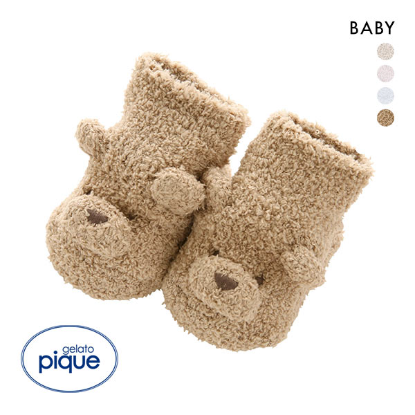 ジェラートピケ キッズアンドベイビー gelato pique Kids＆Baby 【BABY】パウダーベアソックス ジェラピケ