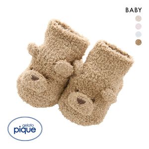 ジェラートピケ キッズアンドベイビー gelato pique Kids＆Baby 【BABY】パウダーベアソックス ジェラピケ