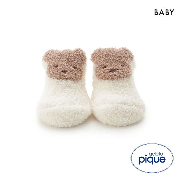 ジェラートピケ キッズアンドベイビー ベビー ベビモコベアジャガードソックス ジェラピケ gelato pique Kids＆Baby BABY