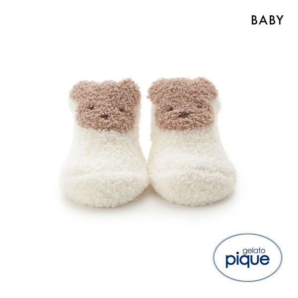 ジェラートピケ キッズアンドベイビー ベビー ベビモコベアジャガードソックス ジェラピケ gelato pique Kids＆Baby BABY