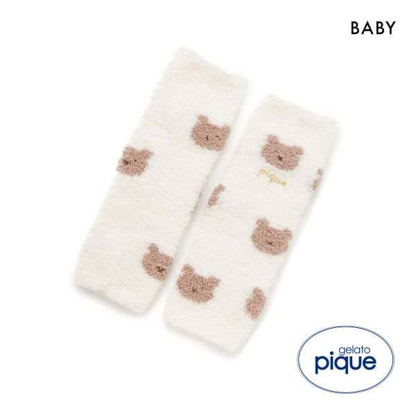 ジェラートピケ キッズアンドベイビー ベビー ベビモコベアジャガードレッグウォーマー ジェラピケ gelato pique Kids＆Baby BABY