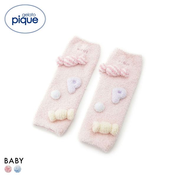 ジェラートピケ キッズアンドベイビー ベビー ベビモコキャンディレッグウォーマー ジェラピケ ルームウェア gelato pique Kids＆Baby BABY