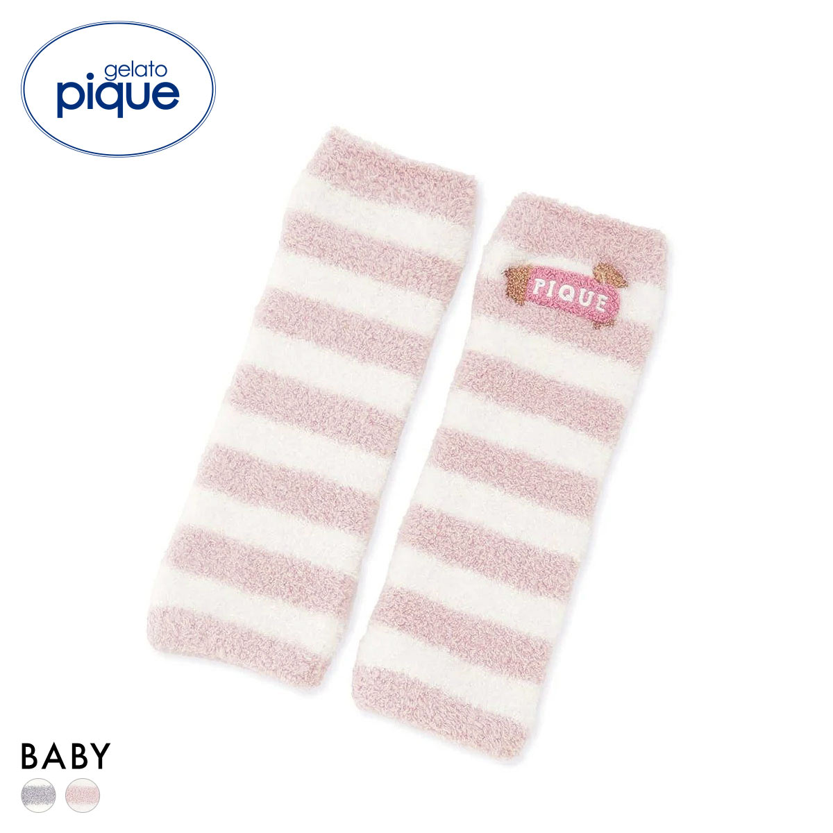 ジェラートピケ キッズアンドベイビー ベビー ベビモコダックスフンドレッグウォーマー ジェラピケ gelato pique Kids＆Baby BABY(PI-ピンク-Free)