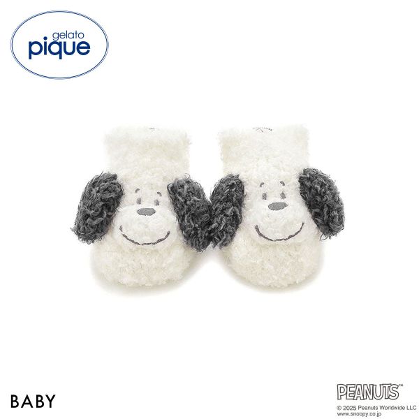 ジェラートピケ キッズアンドベイビー gelato pique Kids＆Baby PEANUTS PUPPIES BABYスヌーピーソックス ジェラピケ ベビー