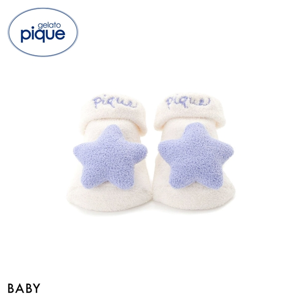 ジェラートピケ キッズアンドベイビー ベビー エアリーモコスターソックス ジェラピケ パジャマ ルームウェア gelato pique