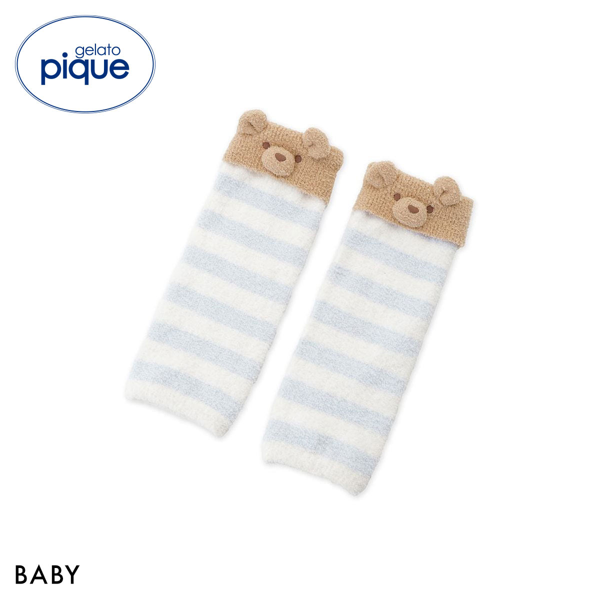ジェラートピケ キッズアンドベイビー ベビー エアリーモコベアレッグウォーマー ジェラピケ gelato pique Kids＆Baby BABY