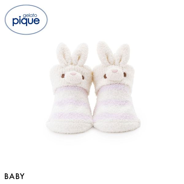 ジェラートピケ キッズアンドベイビー ベビー エアリーモコラビットソックス ジェラピケ gelato pique Kids＆Baby BABY
