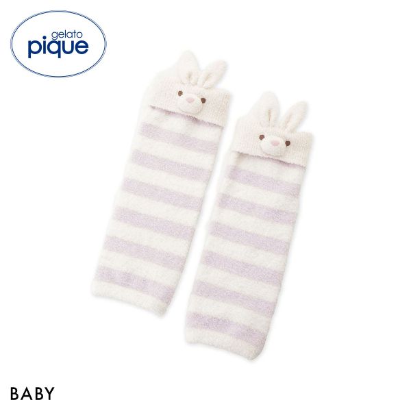 ジェラートピケ キッズアンドベイビー ベビー エアリーモコラビットレッグウォーマー ジェラピケ gelato pique Kids＆Baby BABY