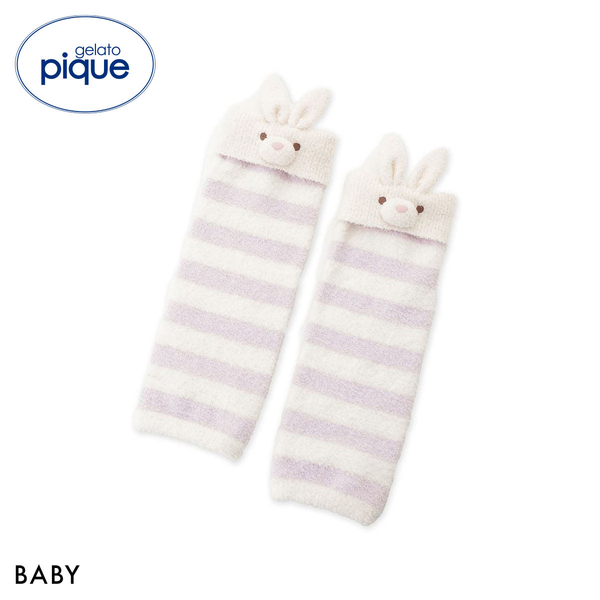 ジェラートピケ キッズアンドベイビー ベビー エアリーモコラビットレッグウォーマー ジェラピケ gelato pique Kids＆Baby BABY