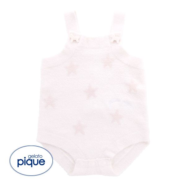 ジェラートピケ キッズアンドベイビー gelato pique Kids＆Baby 【BABY】スムーズィースタージャガードロンパース ジェラピケ