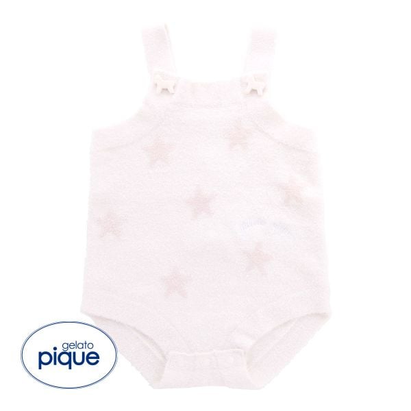 ジェラートピケ キッズアンドベイビー gelato pique Kids＆Baby 【BABY】スムーズィースタージャガードロンパース ジェラピケ
