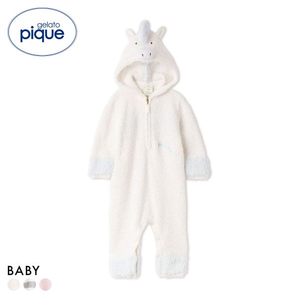 ジェラートピケ キッズアンドベイビー ベビー ベビモコポニーロンパース ジェラピケ ルームウェア gelato pique Kids＆Baby BABY