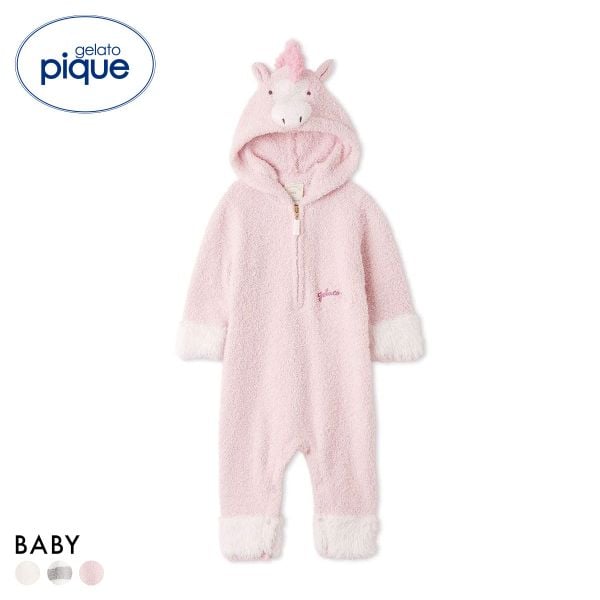 ジェラートピケ キッズアンドベイビー ベビー ベビモコポニーロンパース ジェラピケ ルームウェア gelato pique Kids＆Baby BABY