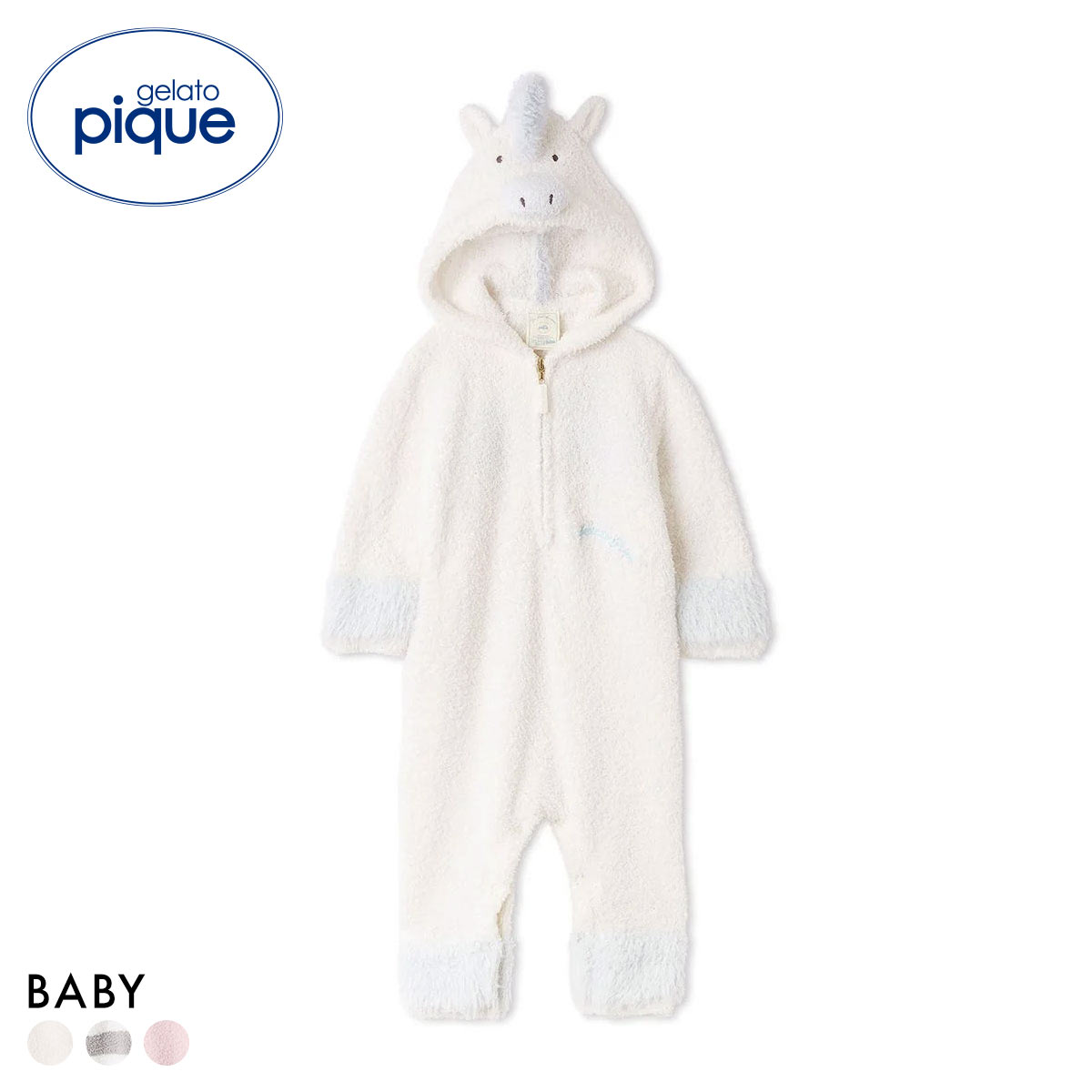 ジェラートピケ キッズアンドベイビー ベビー ベビモコポニーロンパース ジェラピケ ルームウェア gelato pique Kids＆Baby BABY