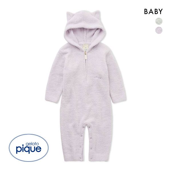 ジェラートピケ キッズアンドベイビー ベビー パウダーアニマルロンパース ジェラピケ ルームウェア gelato pique Kids＆Baby BABY
