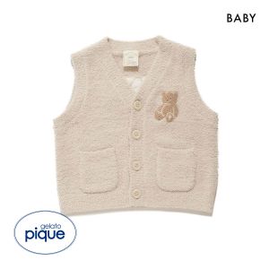 ジェラートピケ キッズアンドベイビー ベビー パウダーベアベスト ジェラピケ ルームウェア gelato pique Kids＆Baby BABY