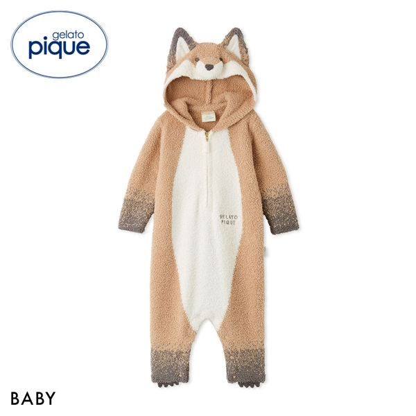 ジェラートピケ キッズアンドベイビー ベビー 旭山動物園 アニマルロンパース ジェラピケ パジャマ ルームウェア gelato pique Kids＆Baby BABY
