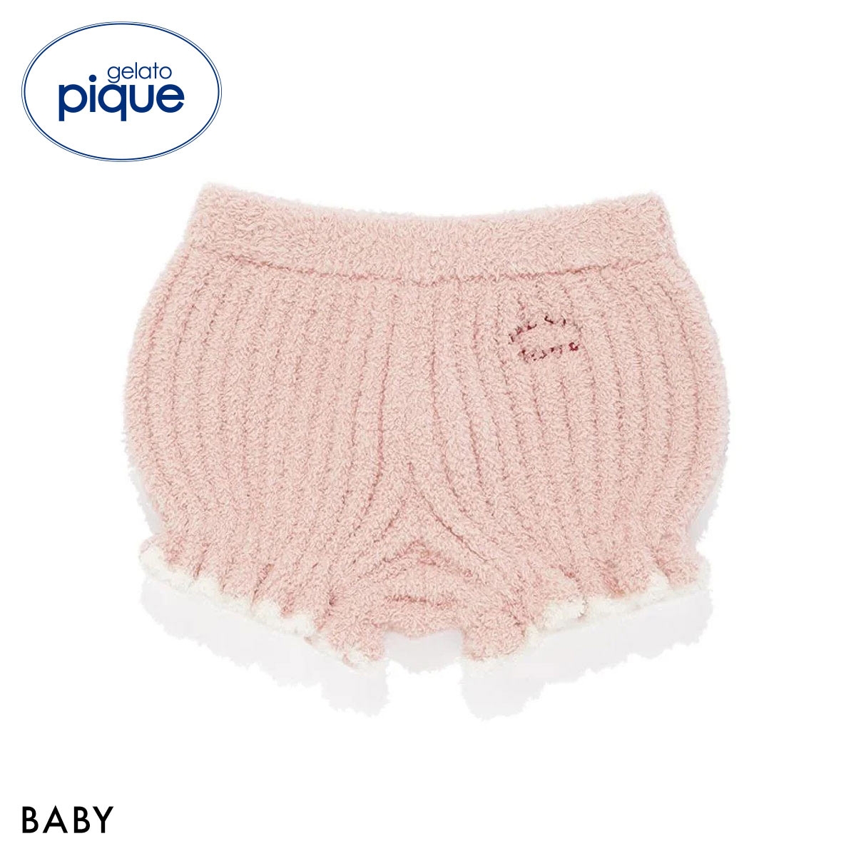 ジェラートピケ キッズアンドベイビー ベビー ベビモコラビットブルマ ジェラピケ ルームウェア gelato pique Kids＆Baby BABY(PI-ピンク-80)